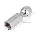 Self Cleaning Small Stainless Steel Rotating Ball Spray Head for Tank Cleaning with 360° Spray Area Without Blind Spots for Cleaning Tanks, Containers and Vessels