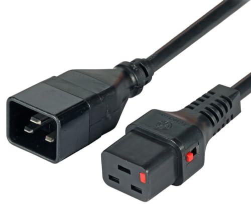 Click Scolmore SIN722BKBS DP - Interruttore 20 A, inserto spazzolato, colore: Nero