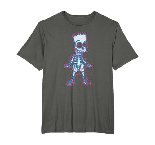 The Simpsons Bart Simpson Way in Trouble X-Ray T-Shirt