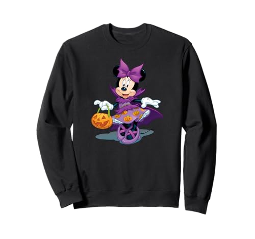 Sweat Minnie Halloween Trick or Treat Disney pour automne et saison des citrouilles