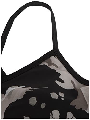 Image of Reebok Women's Satin 91% PES /9% El-Interlock-Hydrophilic Finish /Print-Digital Sublimation-Disperse Classic Workout Sports Bra