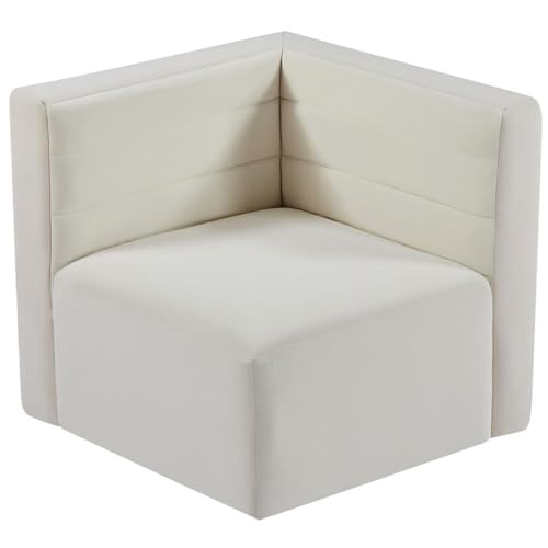 Sillón Modular Terciopelo Crema miniatura 6