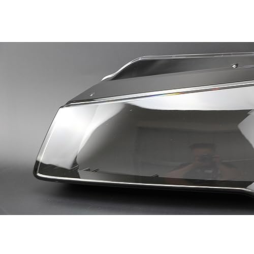 Coque de phare pour Audi A8 D4 2014-2017 en version couvercle transparent 1 paire