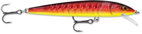 Rapala Husky Jerk 10 señuelo artificial Redfire Crawdad para pesca