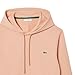 Lacoste Men's Cotton Fleece Hoodie, Latte, Large