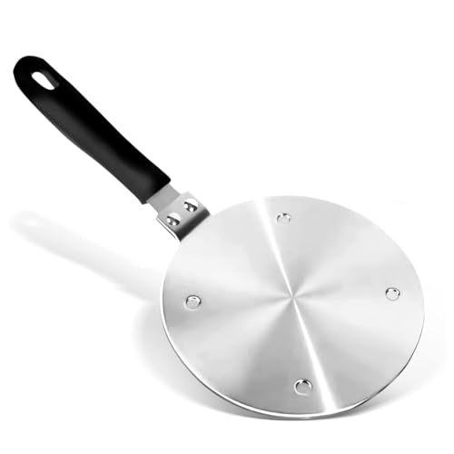 MHADBKH Adaptador Inducción Placa Difusor Calor Acero Inoxidable con Accesorio Utensilios Cocción Extraíble Adecuado para Estufa