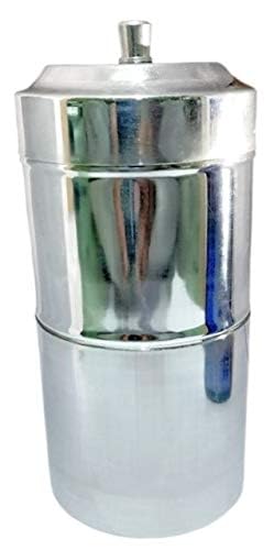 CHILLATAI South Indian Filter Coffee Maker 200ML -Stainless Steel (4-5 Cups)