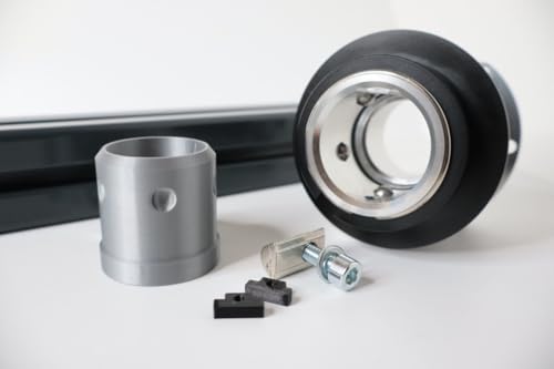 Supporto per Fanatec QR1 V2 Rig Montaggio con protezione anti-torsione Argento