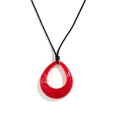 A5:red boho necklace
