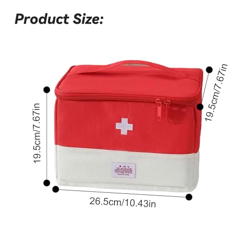 XPAPOV Large Travel Medical Organizer Bag