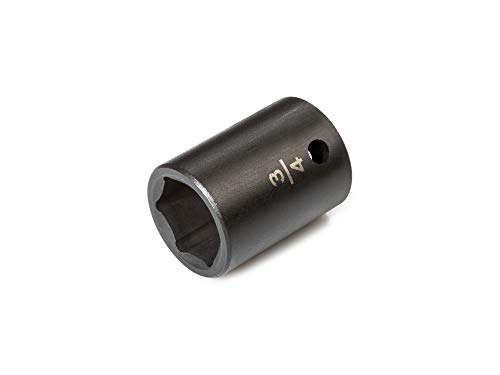 Image of TEKTON 1 /2 Inch Drive x 3 /4 Inch Shallow 6-Point Impact Socket | SID22019