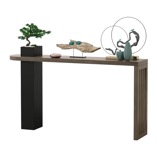 Consola de TV detrás de la mesa del sofá industrial