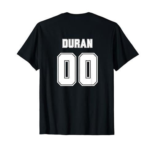 Duran Name Back Sports Number Family Team T-Shirt