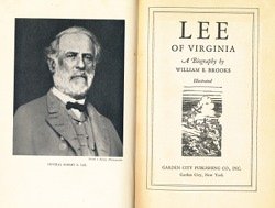 Unknown Binding Lee of Virginia by William E. Brooks Book