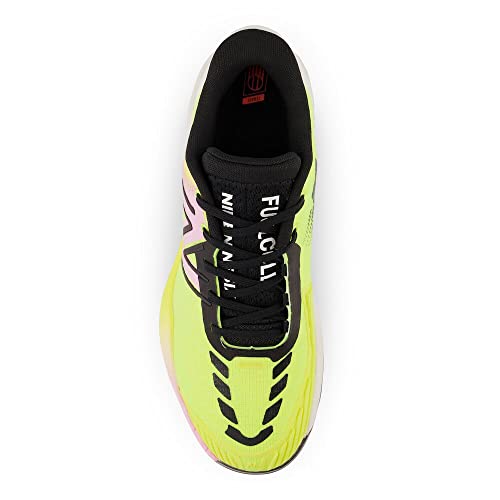 New Balance Men's Fuelcell 996 V5 Hard Court Tennis Shoe, Cosmic Pineapple/Cosmic Rose/Black, 13 #TOP4