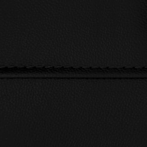Sillón Plegable Cuero Negro miniatura 4