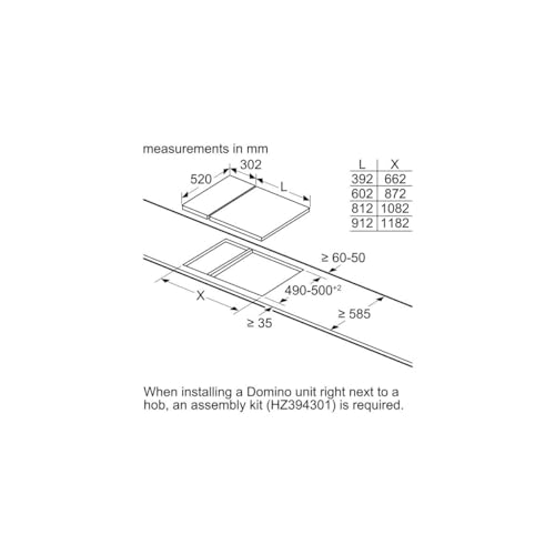 Siemens iQ300 ET375CFA1E Vitrocéramique Aluminium brossé 2 foyers - vue 7
