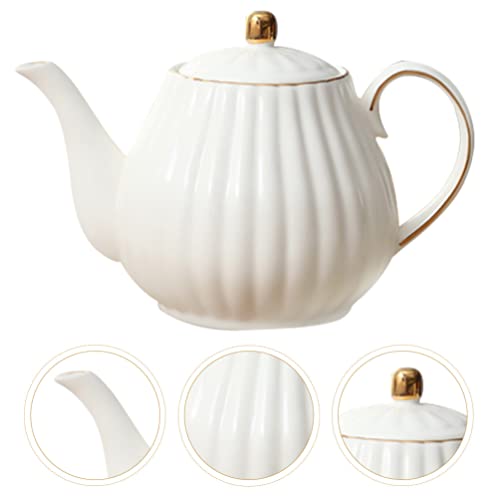 Real Bule de Bule Cerâmico Vintage Britânico Porcelana Bule Bule Chá De Chá Cerâmico Bule Bule Café