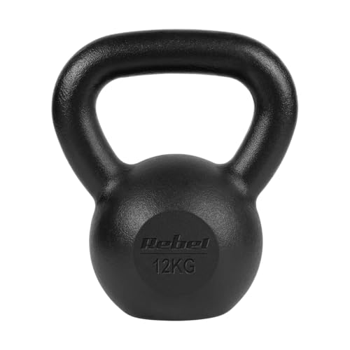 Rebel Kettlebell Żeliwny 12kg REBEL ACTIVE RBA-2323-12