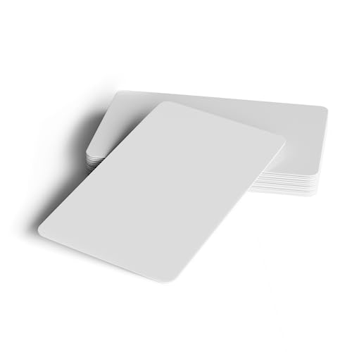 Carte NFC NTAG216 TimesKey 30 pièces blanches format carte bancaire PVC