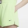 Nike-Sportswear-Womens-Wash-Shorts-Womens-CZ9856-358 Nike Sportswear Women's Wash Shorts CZ9856-358 (Ghost Green/Black), Large