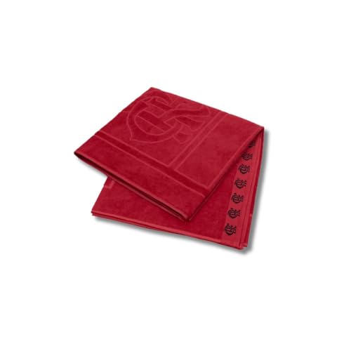 Buettner, Toalha De Banho Time Jacquard Flamengo Buettner Vermelha