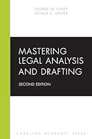Mastering Legal Analysis and Drafting (Mastering Series) 1531029191 Book Cover
