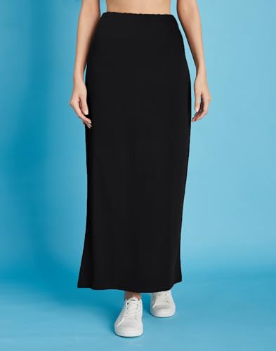Image of Selvia Women's Tops and Skirt Co ord Set, Lycra Dress for Woman Stylish