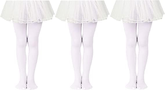 Mallas de ballet para niñas pequeñas, mallas atléticas suaves y elásticas para niñas