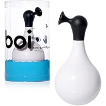 MOLUK 43280 Boi Standing Up Man Innovative Motor Skills Toy Bath Toy Educational Toy for Children from 3 Years Black White