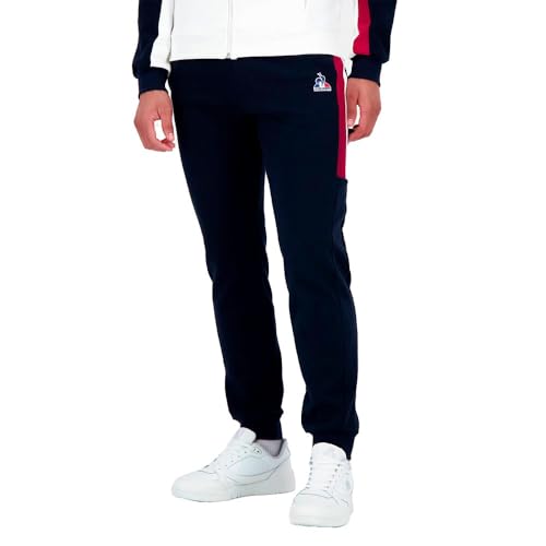 Pantalon Le Coq Sportif Tri SP noir pour homme coupe regular
