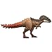 Mattel Jurassic World Dinosaur Figure Toy, Gigantic Thrashers Large Gorgosaurus with 2 Attack Action & Evolve Feature, Digital Play
