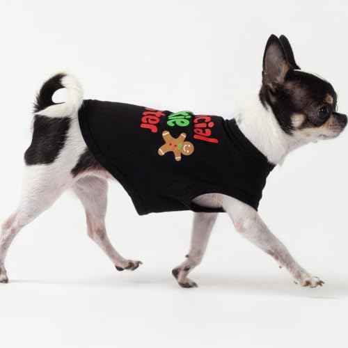 Fitwarm Camiseta de Navidad para Perros Pequeños, Talla Large miniatura 3