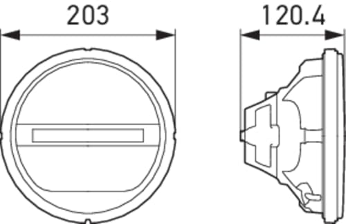 Hella 241430011 Insert LED Rallye 4000 para luz de inundación miniatura 4