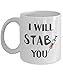 Produktbild Nurse Gifts Coffee Mug with"I Will Stab You" Birthday Christmas present for Nurses Graduation Gifts from Nursing School Nurse Practitioner Gift 11 Oz. White Coffee Cup