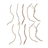 TOYANDONA 20 Piezas de Madera Natural para Acuario Decoración de Paisaje Acuático Accesorios para Peceras Resistentes para Diseño de Terrarios y Acuarios de Agua