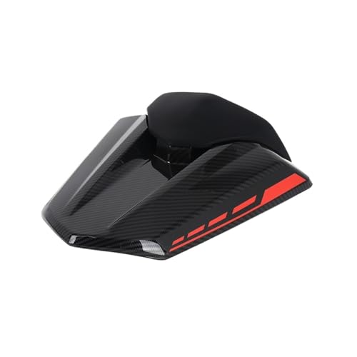 Carénage de couverture CB750 Hornet capot passager finition carbone rouge
