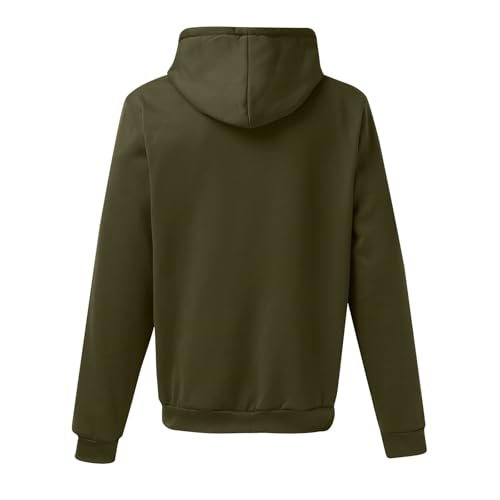 Ymosrh Men's Pullover Hoodies, Long Sleeve Zip Up Casual Sports Hooded Sweatshirts with Pocket Gym Training Hoodie, M-3XL2