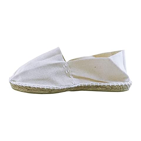 Alpargatas planas de mujer en color crudo Cover