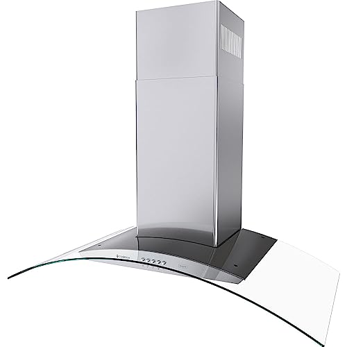 Coifa de Parede Cadence Inspire 90 cm, Vidro Curvo, CFA395, 220V