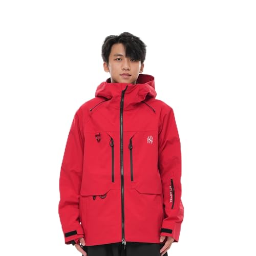 FUEL スノーボードウェア　上下セット 黒 赤 FUEL スノーボードウェア 上下セット 黒 赤 上FUEL 下BURTON
