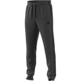 adidas Mens M 3s FL Tc Pt Sweatpants, Dark Grey Heather/Black, L/S