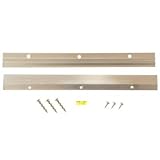 2 Pk, Hangman 159551 100 Pound French Cleat Picture Hanger- Aluminum