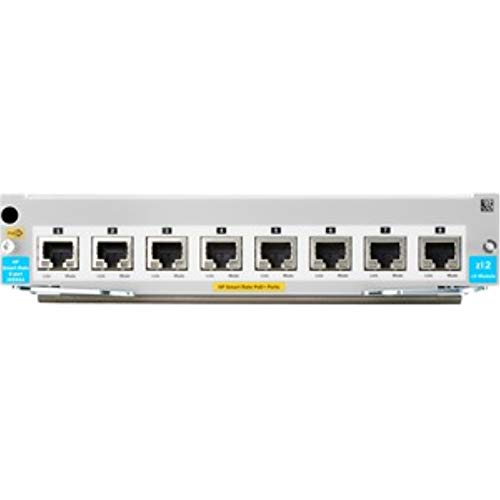 Image of HPE 5400R 8-Port 1 /2.5 /5 /10GBASE-T PoE+ with MACsec v3 zl2 Module - for Data Networking - 8 x RJ-45 10GBase-T LAN - Twisted Pair10 Gigabit Ethernet - 10GBase- - 10 Gbit /s - 1