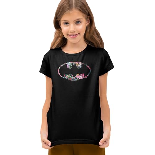 Popfunk Batman Bat Shield Logo Collection Kids T-Shirt for Youth Toddler Boys and Girls