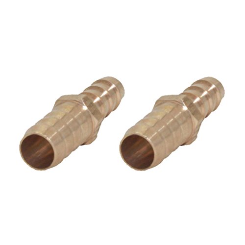 Preisvergleich Produktbild 2pcs Messing Schlauchkupplung Schnellkupplung Gewinde Kupplung Adapter - # 4