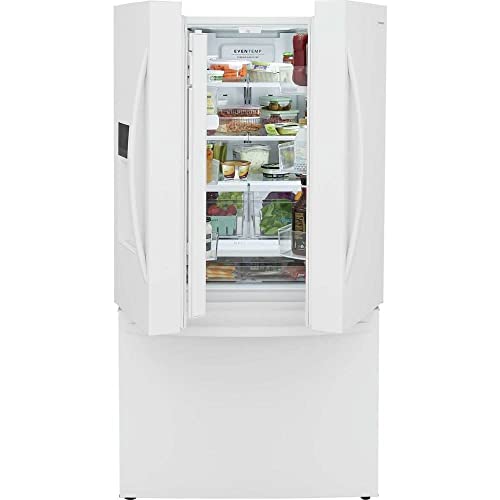 Frigidaire 27.8 Cu. Ft. French Door Refrigerator in White FRFS2823AW on Fridge.com