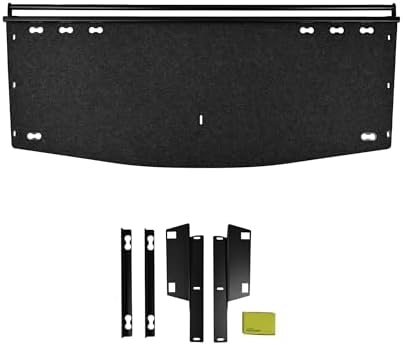 VanEssential Headliner Shelf & Curtain Rod - Ford Transit Van High/Medium Roof Models with Factory Overhead Plastic