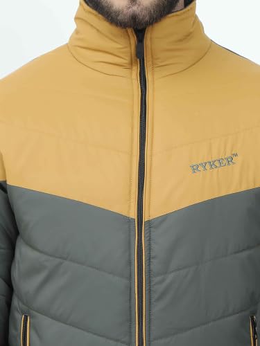 Image of Ryker Regular Fit Polyester Men's Jacket Full Sleeve Zipper Jacket for Men's