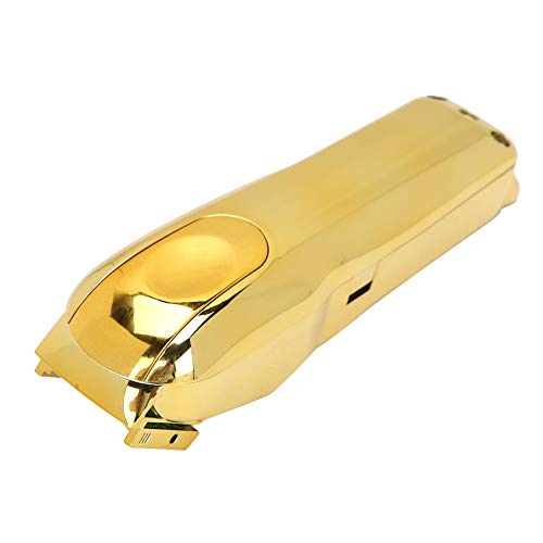 Hair Clipper DIY Housing, ANGGREK Hair Clipper Replacement Cover Electric Hair Trimmer Cover Shell for 8418/8591 Cordless Senior Clipper (Luxury Gold Color)